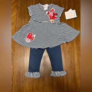 Bonnie Baby 24 Month Old Ruffle Pants Set